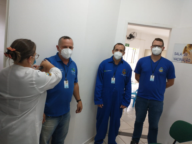 GIRUÁ RECEBEU 130 DOSES DE VACINA ASTRAZENECA